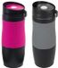 Merkloos / Sans marque Inspirion Gmbh Set van 2x Thermosbekers - warmhoud bekers - roze en grijs - 380 ml - Isolerende drinkbekers