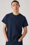Levi's T-shirt with pocket - Men - S - Bleu / Garment Dye Navy Blazer