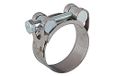Scharnierboutklem, chroomstaal 1.4016 (W2), spanbereik 112-121 mm, bandbreedte 25 mm, aanbevolen aandraaimoment 20,0 Nm
