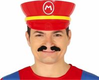Fiestas Guirca Pet - Loodgieter Mario - Rood - Volwassenen