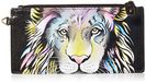 Anna by Anuschka Women's Hand Painted Genuine Leather Organizer Wallet - Lion Pride