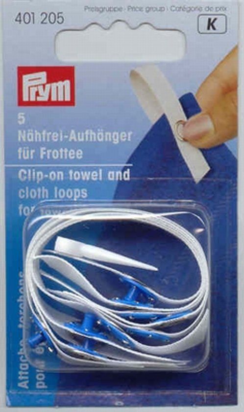 Prym 401205 Handdoeklusjes voor badstof handdoeken - 5 stuks