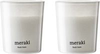 Meraki Geurkaarsen set Fresh Linen klein