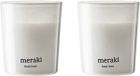 Meraki Geurkaarsen set Fresh Linen klein