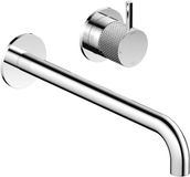 Hotbath Cobber X - Wastafelmengkraan - zonder Waste - Laag - Chroom - Inbouw