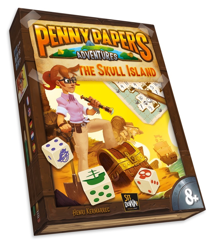 Ghenos Games Penny Paper Adventures. L'isola del teschio