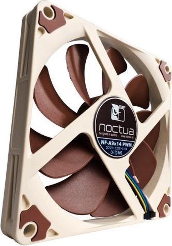 Noctua NF-A9x14 PWM - Hardwarekoeling - Bruin