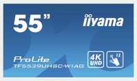 iiyama ProLite TF5539UHSC-W1AG - Écran tactile LED 4K Ultra HD 55" - Blanc