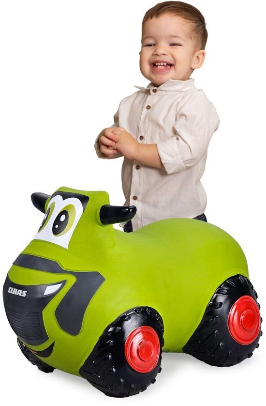 Jamara Skippy Tractor Claas Groen Junior met Pomp