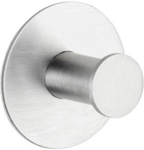 WENKO Handdoekhaak RVS 3.3x5x5cm