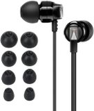 kwmobile 8x Reserve Covers voor Oordopjes Geschikt voor Sennheiser CX 300S / CX 6.00BT / Momentum In-Ear - Zwart