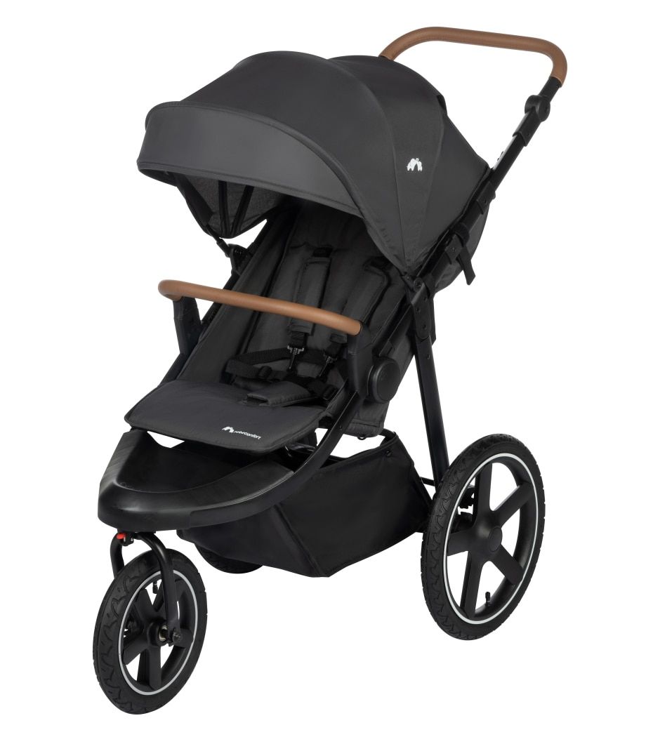 Bebeconfort Cloudy Kinderwagen - Mineral Graphite - 0-22 kg - 0-4 jaar - Verstelbare Duwstang