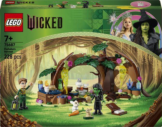 LEGO Wicked Elphaba's Schuilhut Bouwset voor Kinderen - 75687