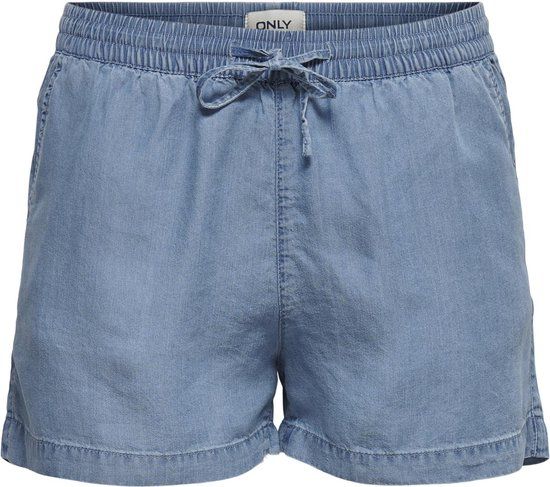ONLY ONLPEMA LIFE LYOCELL DNM SHORTS NOOS Women's Shorts - Size XS - Medium Blue Denim
