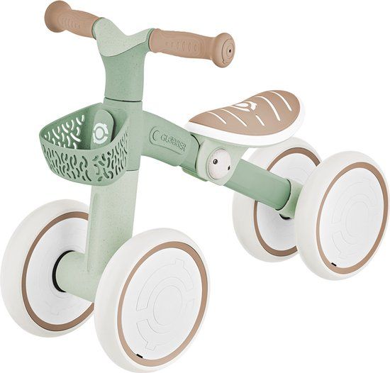 Globber Learning BIke - Sage Groen - 7 Inch - Unisex - 12 tot 36 Maanden