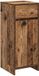 vidaXL Badkamerkast Oud hout 35 x 36,5 x 85 cm Bewerkt hout