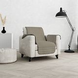 Italian Bed Linen Cozy Waterdichte bankhoes voor 1-zits, taupe