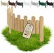 Floranica flexibele borderrand 30 x 100 cm Natuur
