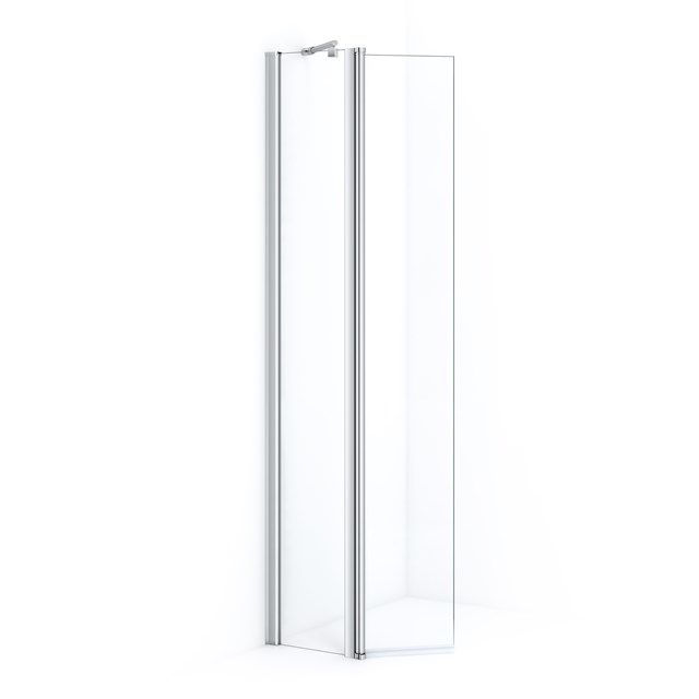 Maxaro Inloopdouche 30 cm met Draaibare Zijwand 35 cm Chroom