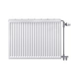 Stelrad Compact All In paneelradiator 60x240cm type 11 2352watt 4 aansluitingen Staal Wit glans 0214061124