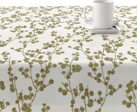 Belum Vlekbestendig tafelkleed van hars Tree Gold 200 x 140 cm
