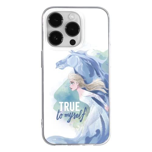 ERT GROUP Disney Elsa iPhone 14 Pro Max Case - Official Design - TPU