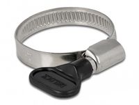 Delock 19447 Klem (wormwiel) Zwart, Metallic 25-40 mm 10 stuks