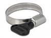 Delock 19447 Klem (wormwiel) Zwart, Metallic 25-40 mm 10 stuks
