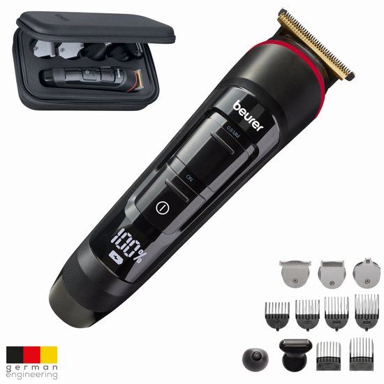 Beurer MN9X Multigroomer - 11-in-1 - Trimmer & Bodygroomer - 11 Opzetstukken - 90 min. Gebruikstijd