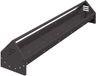 vidaXL Kippen voederbak Zwart 108 x 20,5 x 20 cm