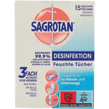 Sagrotan 15 vochtige desinfectie doekjes