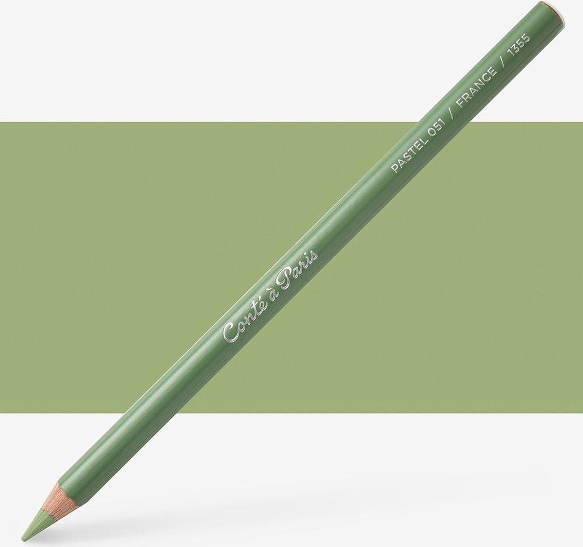 Conté à Paris Pastel Potlood - Groen Grijs - Hout - 3013645001919