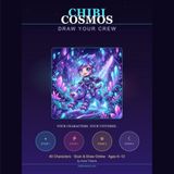 Chibi Cosmos: Draw Your Crew: 40 Kawaii Heroes & Mech-Beasts to Trace, Color, and Bring to Life