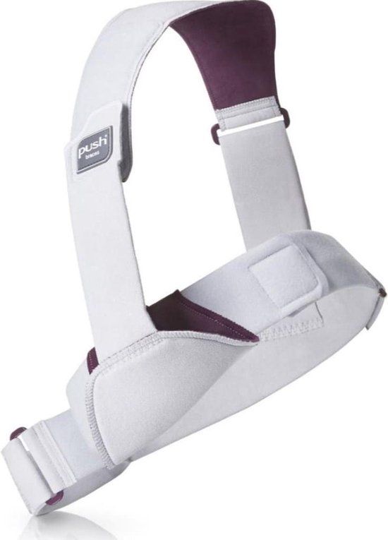 Push Med Schouderbrace Plus - Grijs - Rechts - Maat 2