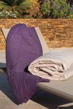 Hoeslaken Ferret Hoeslaken voor pet, katoen, gewassen, 140 cm x 190 cm, vijg
