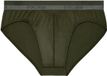 HOM Minislip HO1 Heren, Effen, Dark Khaki, Maat S
