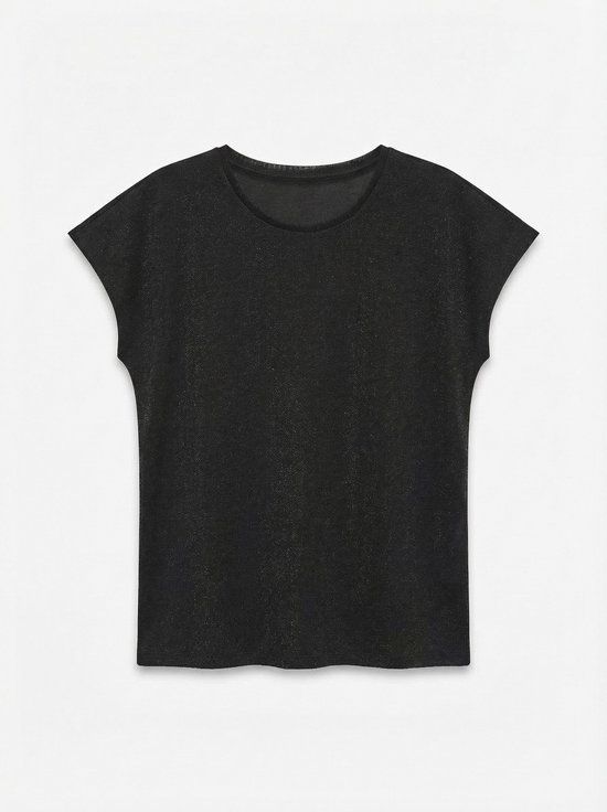 VERO MODA VMSARAH AVA GLITTER SS TOP JRS NOOS - Dames - Blouses