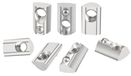 M5 Groove Blokken Set - 100 Stuks Aluminium Profiel