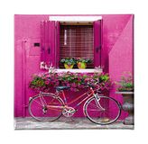 Homemania Raamafbeelding voor woonkamer, slaapkamer, meerkleurig, 60 x 3 x 60 cm, HM20KNV60 x 60-43, polyester, hout
