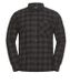 LITE Jack Wolfskin Lite Flannel Shirt Men - Check Black - Maat XXL