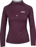 Merkloos / Sans marque Mondoni Shirt Baselayer - Maat: XXL - Bordeaux - Polyamide