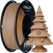 PLA Imprimante 3D Filament - PLA Filament 1.75mm Satiné PLA Filament + - 0.02mm - Filament d'impression 3D 1KG - 2.2lb - Bois
