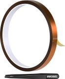 MMOBIEL 12mm ESD Hittebestendige Polyimide Tape 30m Hittebestendig tot 280°C.
