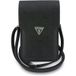 Guess Sac universel pour téléphone, Grained Peony Triangle, Noir