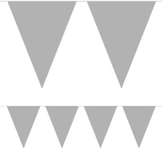 Folat - Mini vlaggenlijn zilver 3 meter