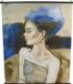 HD Collection Wanddoek Blauw 140x2x170cm