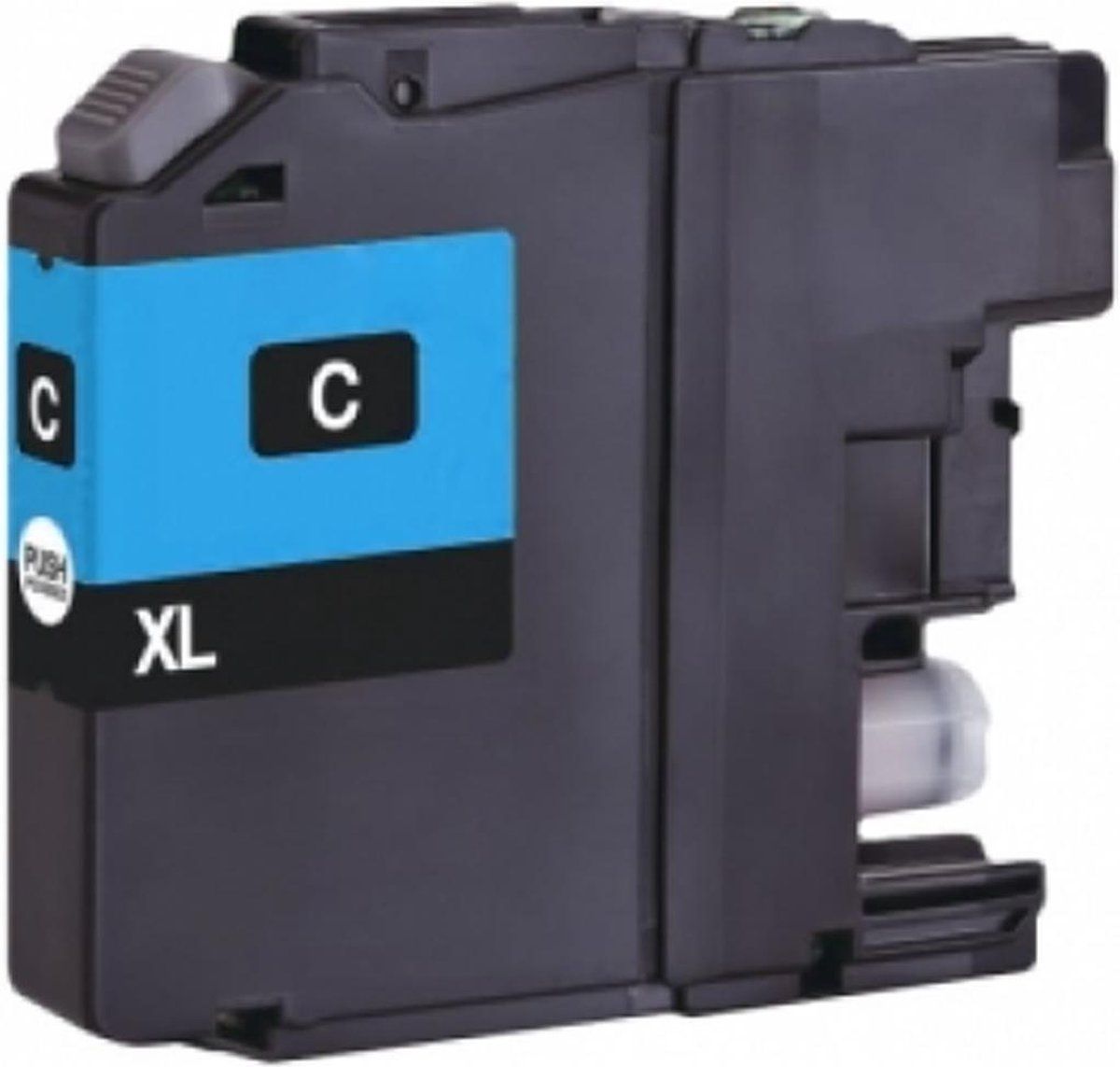 InktDL Compatible inktcartridge voor LC-123 XL - Cyaan