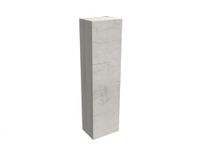 Mama Store Afzonderlijke omkeerbare zuil van hout met openingssysteem Push and Pull, geavanceerd, wit eiken, groot