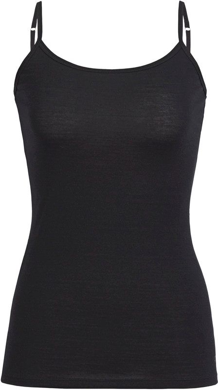 Icebreaker Siren Cami Top Dames - Zwart - XL
