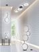 TRIO Rondo Plafondlamp Zwart Mat